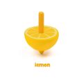 Mideer Kids Early Educational Baby Colorful Cute Cartoon Classic Wooden Small Fruit Gyro Spinning Top Toys More Than 3 Years Old.
