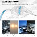 2pcs Led DRL Turn Signal Light Strip Flexible Waterproof Auto Headlight Surface Decorative Lamp Car Daytime Running lights 12v. 