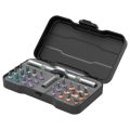 Duka RS1 24 in 1 Household Toolkit Ratchet Set with Screwdriver Wrench Magnetic Bits - Grey. 