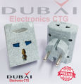 2 Pin Multi Socket Ceramic Design convert  3.3 Plug ,Heavy Duty Professional - Multi Plug - Multi Plug. 