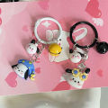 Kawaii Pochacco Keychain Cute Cartoon Anime Keyholder Lovely Backpack Pendant Bags Decor Accessories Couple Gifts Cherry Super Store. 