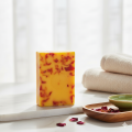 Saffron Goats Milk Soap Premium (Handmade). 