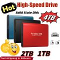 Original SSD 1TB 2TB External Hard Disk High-Speed Hard Drive Portable Mobile Storage Device for Laptops/Desktop/Mac/Smartphone. 