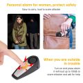 Elecpow 130dB Loud Personal Self Defense Alarm Mini Portable Door Stop Alarm Outdoor Travel Safety Protection Alarm For Women.