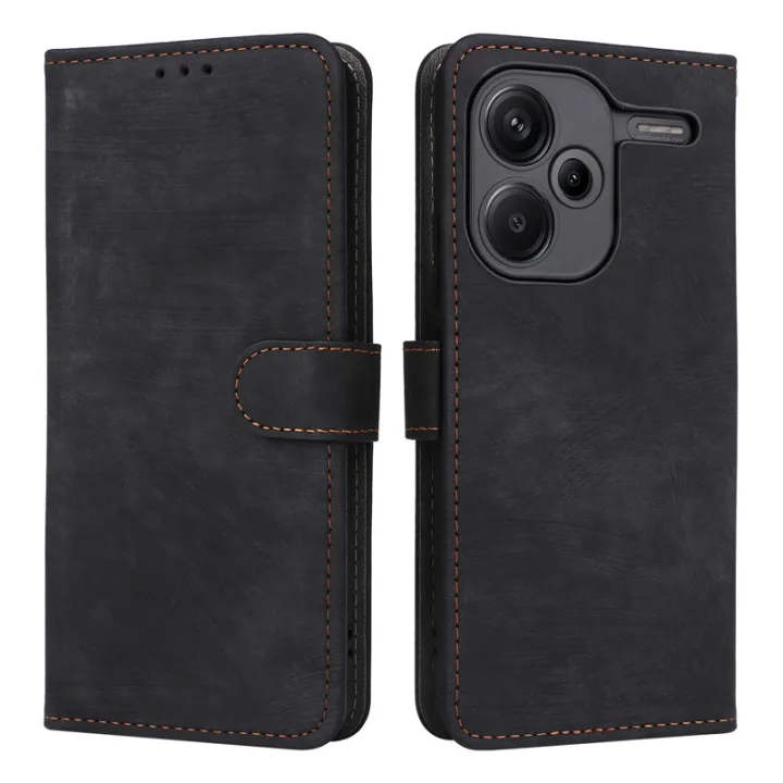 Vantime%20for%20Xiaomi%20Redmi%20Note%2013%20Pro+%20Plus%205G%20Multi-functional%20PU%20Leather%20Phone%20Case%20Wallet%20Case%20RFID%20Blocking%20-%20Image%206