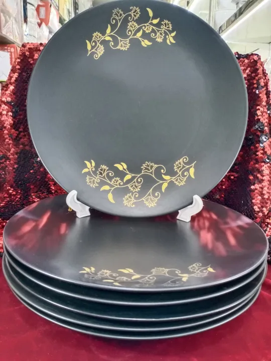 6%20Pcs%20Exclusive%20Dinner%20Plate%20Set,%20Gift%20And%20Home%20Decoration%20-%206%20Pcs%20Ceramic%20Plate%20Black.%20-%20Image%206