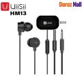 UiiSii HM13 In-Ear Dynamic Heavy Bass Metal Earphone with Microphone - Reliable Accessory-Headphone. 