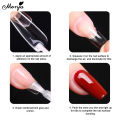 Monja 550Pcs Matte False Nail Extension Tips Frosted Fake Coffin Almond Oval Square Soft Gel Tips Acrylic Artificial Manicures. 