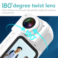 Portable App Control Thumb Magnetic Camera Sports Outdoor Digital Camcorder for Casual Photography with Card.