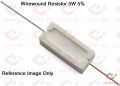 5Pcs Wirewound 5W 120 Ohm Ceramic Cement High Power Wirewound Resistor 120 Ohm 5 Watt Wire Wound Axial Lead Fixed Cement Resistor 5% Tolerance. 