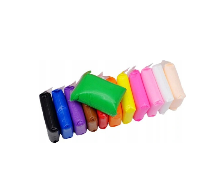 Multi Colour Yingbin Super Light Clay (12 Colours Pack)