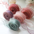 Multi-Use Ribbon Roll Handmade Gift 10Yards Length Satin Ribbon 40mm Width Party Supplies Organza Ribbons for Gift Wrapping Wedding Decor Birthday Party Bow Making DIY Crafts.
