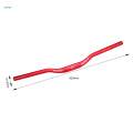Mountain Bike Handlebar 31.8mm Clamp Long 620mm Riser 30mm Strong Handle Bar for BMX Road Bikes.