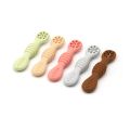 SOME Baby-Led Weaning Silicone Spoon Learning Feeding Scoop Training Utensils Newborn Toddler Tableware.