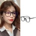 New 2023 Anti-blue Light Glasses Retro Women Square Frames Flat Light Glasses.