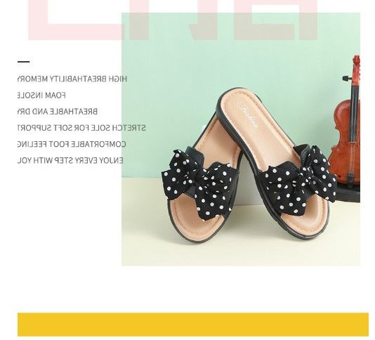 2023%20Summer%20new%20fairy%20-style%20slippers%20Female%20indoor%20home%20furnishings%20Korean%20bow%20cute%20one%20sand%20slippers%20-%20Image%207