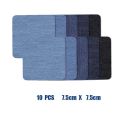 Jeans Patches Repair Elbow Knee Iron On Denim Patches For clothes stickers Clothing Sewing Craft DIY Accessories Elbow Patches. 
