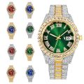 (New) montres brand men watches top luxury men's watch fashion Diamond stainless calendar mens clock auto quartz male watch Relojes. 