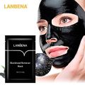 5 pc LANBENA Black Mask Blackhead Remover Peel Off Mask Mud Face Mask Charcoal Mask Nose 5g. 