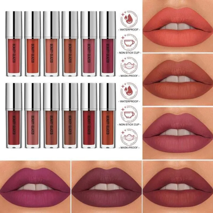 Beauty%20Glazed%20Matte%20Waterproof%20Long%20Lasting%20Liquid%20Lipstick%20-103#%20TEA%20ORANGE%20-%20Image%202