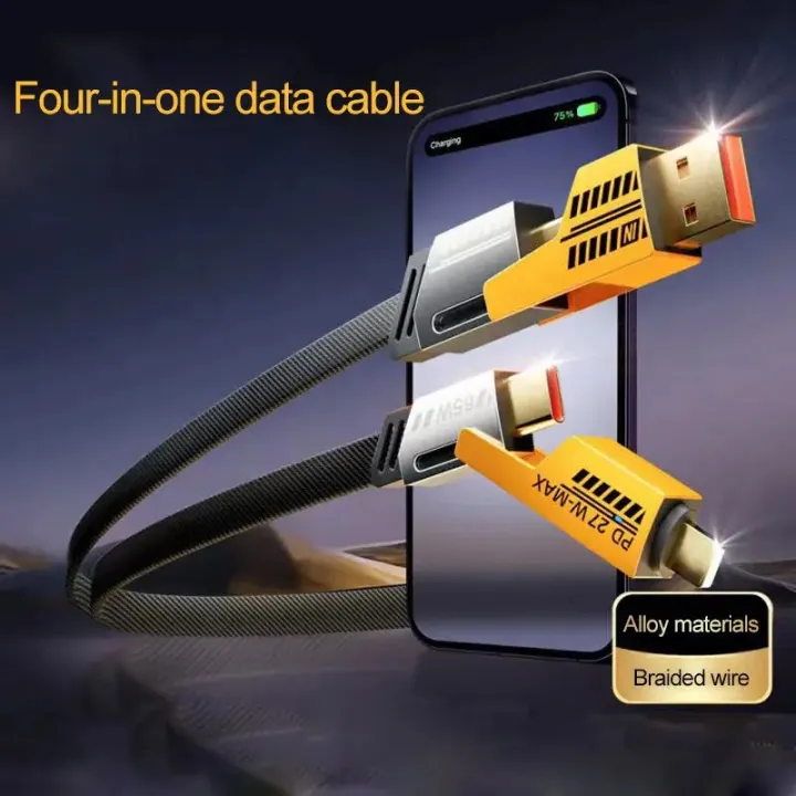 CASIFY%20CU05%2065W%204%20in%201%2065W%20Fast%20Charging%20Cable%20USB%20To%20Type%20C%20PD%20Cable%20Fast%20Charger%20Mobile%20Phone%20Cable%2065W%20Fast%20Charging%20Cable%20Type%20C%20to%20C%20Usb%20To%20C%20To%20iPhone%20Cable%20-%20Image%205