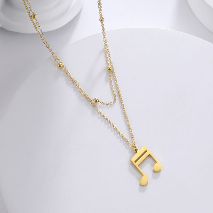 Fashion%20Luxury%20Women%20Necklace%20Gold%20Plated%20Stainless%20Steel%20Music%20Note%20Charm%20Necklace%20Musical%20Earphone%20Necklace%20Jewelry%20For%20Women%20-%20Image%206