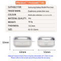 Samsung Galaxy Buds 4 Pro Transparent Only Cover Premium Artificial Carrying Cover Shockproof Earbuds Protective Cover Box for buds Soft Silicone Bluetooth Headphone Cover.