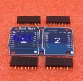 【happy one】Double Dual Shield for WeMos D1 Mini ESP8266 For Arduino Expansion Board. 
