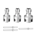 Pipe Thread Cutting Tool Electric Drill for PVC Pipe Threader Kit Water Pipe Threader Tapping Tool Water Pipe Internal and External Thread Cutter Set. 