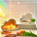 Diy Cloud Tulip Night Light Handmade Led Mirror Lamp Home Desktop Decoration 2 In1 Tulips Flowers Mirror For Children Girl Gifts.