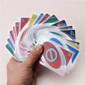 NEW UNO Transparent plastic Card. 