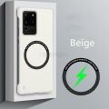 Frameless Magnetic For Magsafe Slim Case For Samsung Galaxy S20 FE Plus Ultra S20FE 5G Wireless Charging Hard Back Cover.