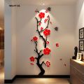 Acrylic mirror 3d wall sticker. 
