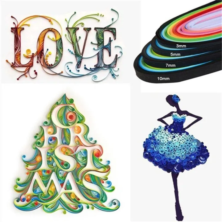260pcs%203mm/5mm/7mm/10mm%2026%20Colors%20Paper%20Quilling%20Paper%20DIY%20Origami%20Tool%20Pressure%20Relief%20Gift%20Origami%20Handmade%20Craft%20Paper%20-%20Image%204