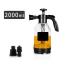 Hand Pump Foam Sprayer Hand Pressurized Foam Sprayer 2 Litre Pressure Foam Cannon Snow Foam Nozzle Carwash. 