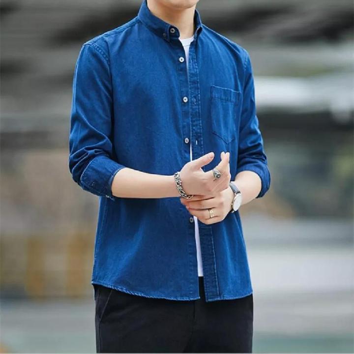Denim Slim Fit Stylish Casual Shirt For Men Shirt For Men Shirt