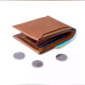 Fashion Men Short Wallets Thin Business PU Coin Purse Flap Money Bags. 