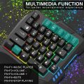 Jedel K601 Single Hand RGB Gaming Keyboard.
