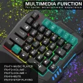 Jedel K601 Single Hand RGB Gaming Keyboard. 