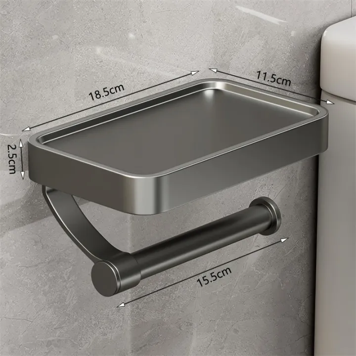 Nail%20Free%20Grey%20Toilet%20Paper%20Holder%20Aluminum%20Wall%20Mounted%20Toilet%20Paper%20Roll%20Holder%20Bathroom%20Accessories%20WC%20Decor%20Storage%20Shelf%20-%20Image%208
