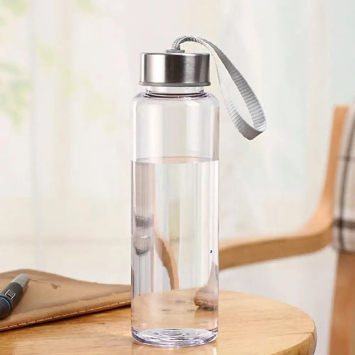 300/400/500ML%20Plastic%20Transparent%20Round%20Portable%20Water%20Bottles%20Outdoor%20Hiking%20Sports%20Travel%20Carrying%20for%20Water%20Bottle%20Drinkware%20-%20Image%202
