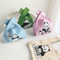 Unique Crossbody Bag Sophisticated Shoulder Bag Fashionable High-end Wrist Bag Exquisite Panda Handbag Stylish Retro Contrast Color Handbag.