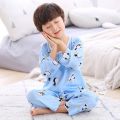 Children's Pajamas Set 2pcs Cartoon Kids Sleepwear Baby Boys Clothes Sleep Suit Summer Cotton Pyjamas Infant Nightwear For Girls.