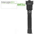 3900lumens xhp70.2 most powerful LED flashlight 18650 26650 USB led camping torch xhp70 xhp50 lantern for hunting Camping Fishing.