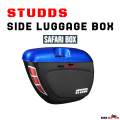 STUDDS Explorer and  Safari Side Luggage Box for Motorcycle with Clump & Fittings (Random Color Selection). 