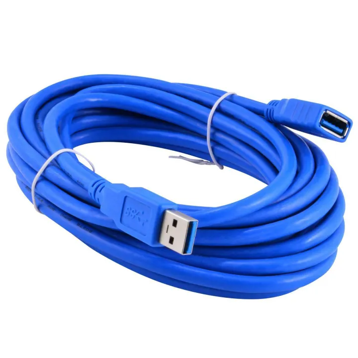 Hi%20Speed%2015ft/5M%20USB%203.0%20Extension%20Cable,%20A-Male%20to%20A-Female%20Data%20Cord%205Gbps%20M/F%20#%20Blue%20-%20Image%202