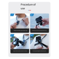 Neck Holder Silicone Neck Hold Mount for Action Smartphone.