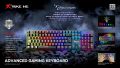 XTRIKE ME GK-915 MECHANICAL GAMING KEYBOARD. 