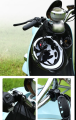 Electric bicycle helmet anti-theft lock fixed multi-function bicycle handlebar helmet lock.