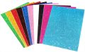 Craft Foam SELF ADHESIVE Glitter Foam Sheets A4 Pack of 10 Assorted. 